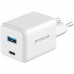Мережевий зарядний пристрій Proove Pocket GaN 45W Type-C+USB White (WCPG45110002)
