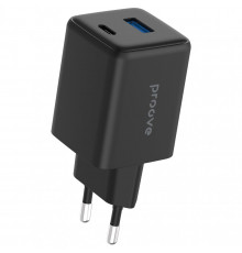 Мережевий зарядний пристрій Proove Pocket GaN 45W Type-C+USB Black (WCPG45110001)