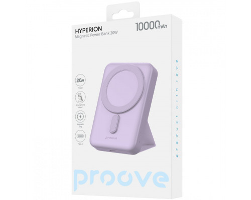 Павербанк Proove Hyperion 10000mAh 20W Purple 2025 (PBHN15020009)