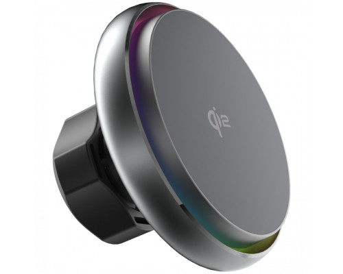 Автомобільний тримач з бездротовою зарядкою Proove IceCore Qi2 15W (WHIC15002003)