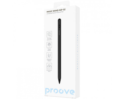 Стилус Proove Stylus Magic Wand ASP-02 Universal Version Black (STA200010001)