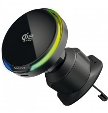 Автомобільний тримач з бездротовою зарядкою Proove Spark Qi2.2 25W Black (WHSQ25002001)