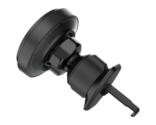 Автомобільний тримач з бездротовою зарядкою Proove Spark Qi2.2 25W Black (WHSQ25002001)