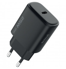 Сетевое зарядное устройство Proove Silicone Power 2 25W Type-C Black (WCSP25010001)