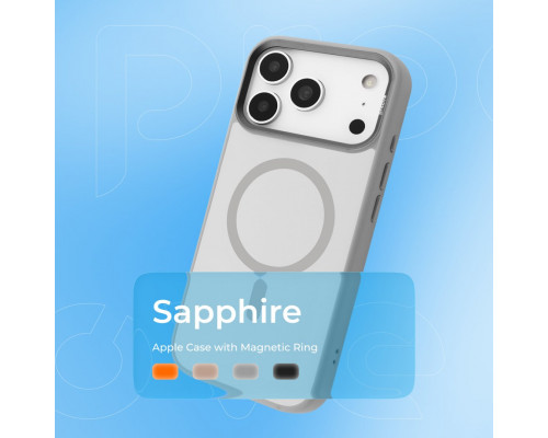 Чехол Proove Sapphire Case with Magnetic Ring для iPhone 17 Pro Cosmic Orange (PCSAIP17P055)