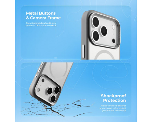 Чехол Proove Sapphire Case with Magnetic Ring для iPhone 17 Pro Max Cosmic Orange (PCSAIP17PM55)