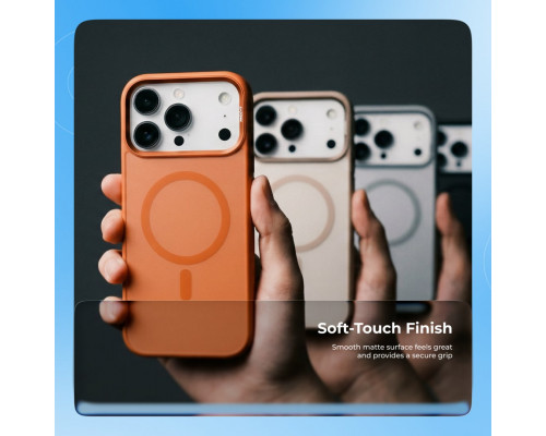Чехол Proove Sapphire Case with Magnetic Ring для iPhone 17 Pro Max Cosmic Orange (PCSAIP17PM55)