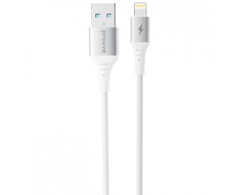 Кабель Proove WireX USB to Lightning 2.4A (1m) White (CCWX12001202)