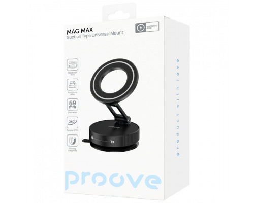 Автомобільний тримач Proove Mag Max Suction Type Universal Mount (CHMM00000001)