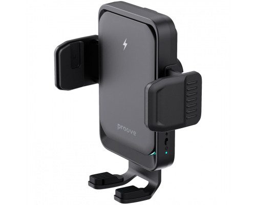 Автомобільний тримач з бездротовою зарядкою Proove Sonic Pro 15W Black (WHSP15002001)