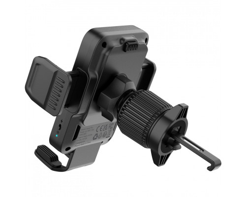 Автомобільний тримач з бездротовою зарядкою Proove Sonic Pro 15W Black (WHSP15002001)