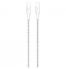 Кабель Proove Nylo Type-C to Type-C 100W (1.5m) White (CCPN11002202)