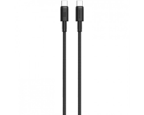 Кабель Proove Nylo Type-C to Type-C 100W (1.5m) Black (CCPN11002201)