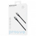 Кабель Proove ReGen Silicone Type-C to Lightning 27W (2m) Black (CCRS60002121)
