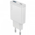 Сетевое зарядное устройство Proove Slender 45W Type-C+USB White (WCSL45110002)