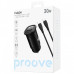 Автомобильное зарядное устройство Proove Flash 30W (Type-C + USB) + кабель Type-C to Type-C Black (CCFC30111201)