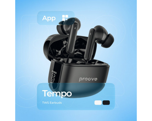Бездротові навушники Proove Tempo TWS with ANC (APP) White (TWTM0001AP02)