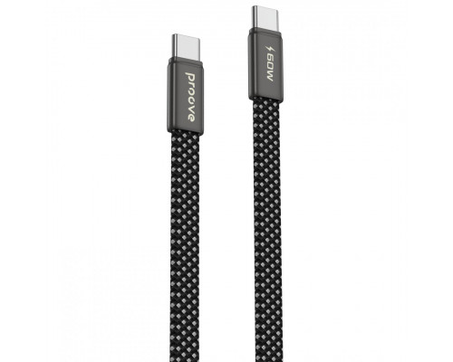 Кабель Proove AirLine Type-C to Type-C 60W (1m) Black (CCAI60002201)