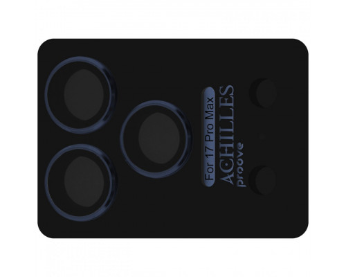Захисне скло Achilles Full Metal для камери iPhone 17 Pro Max Deep Blue (CPPAFM17PM08)
