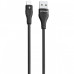 Кабель Proove Soft Silicone USB to Lightning 2.4A (2m) Black (CCSO20001121)