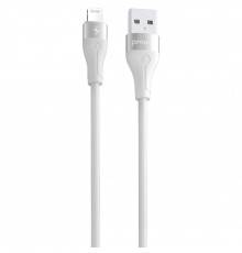 Кабель Proove Soft Silicone USB to Lightning 2.4A (2m) White (CCSO20001122)