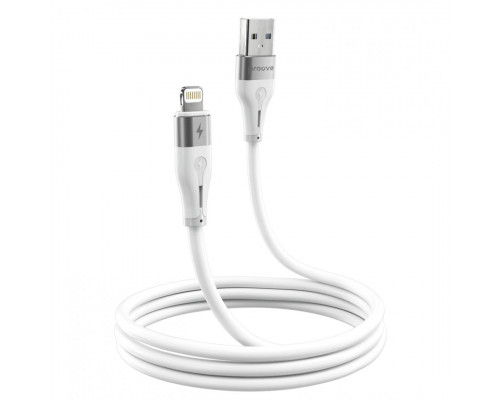 Кабель Proove Soft Silicone USB to Lightning 2.4A (2m) White (CCSO20001122)
