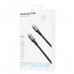 Кабель Proove ReGen Silicone Type-C to Type-C 60W (1m) Black (CCRS60002201)