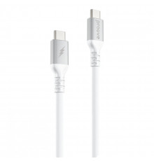 Кабель Proove ReGen Silicone Type-C to Type-C 60W (1m) White (CCRS60002202)