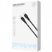 Кабель Proove Simple Silicone Type-C to Type-C 60W (1m) Black (CCSI60002201)