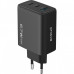 Сетевое зарядное устройство Proove Silicone Power 2 67W (2 Type-C + USB) Black (WCSP26120001)