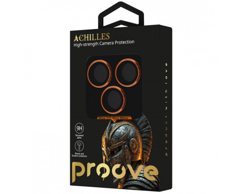 Защитное стекло Achilles Full Metal для камеры iPhone 17 Pro Max Cosmic Orange (CPPAFM17PM30)