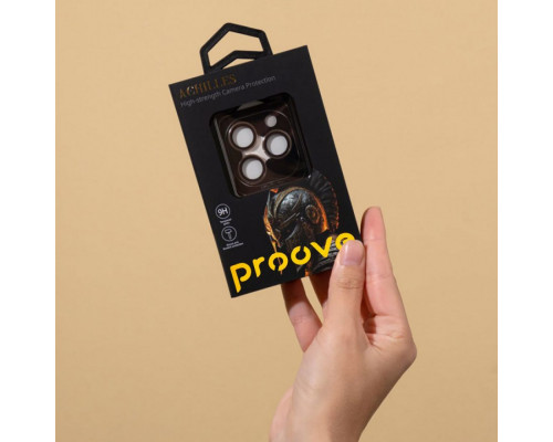 Защитное стекло Achilles для камеры iPhone 14 Pro/14 Pro Max Gold (CPPAIP14PM13)
