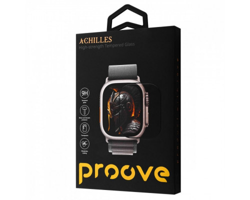 Захисне скло Proove Achilles для Apple Watch Ultra/Ultra 2 49 mm (PGPWU249MM01)