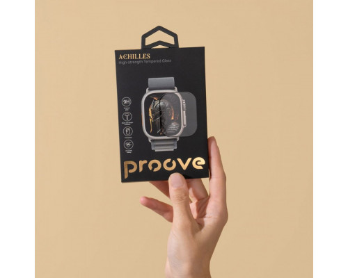 Захисне скло Proove Achilles для Apple Watch Ultra/Ultra 2 49 mm (PGPWU249MM01)