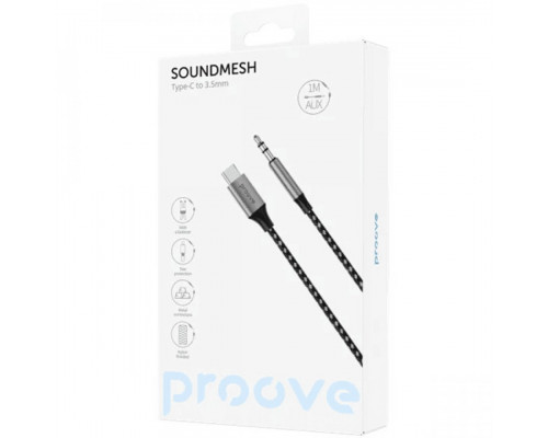 Кабель AUX Proove SoundMesh Type-C to 3.5mm (ACSM00002801)