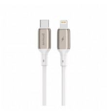 Кабель Proove Flex Metal Type-C to Lightning 27W (1m) White (CCFM27002102)