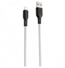 Кабель Proove Rebirth USB to Lightning 2.4A (1m) White/Black (CCRE60001102)