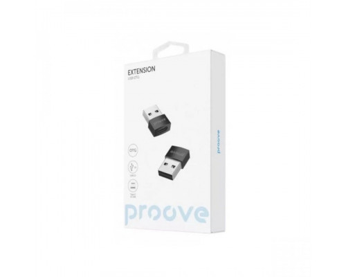 Перехідник OTG Proove Extension Type-C to USB Black (HBEX00012001)