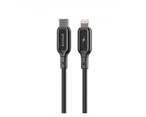 Кабель Proove Flex Metal Type-C to Lightning 27W (1m) Black (CCFM27002101)