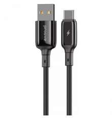Кабель Proove Flex Metal USB to Type-C (1m) Black (CCFM20001201)
