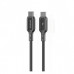 Кабель Proove Flex Metal Type-C to Type-C 60W (1m) Black (CCFM60002201)
