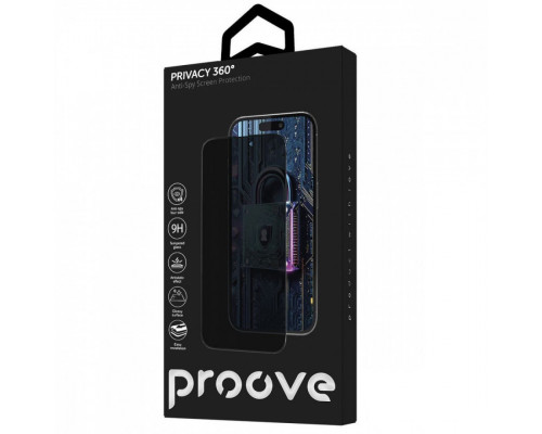 Захисне скло Proove Privacy 360 Installation Box для iPhone 16 Pro/17 (PG360I16P001)