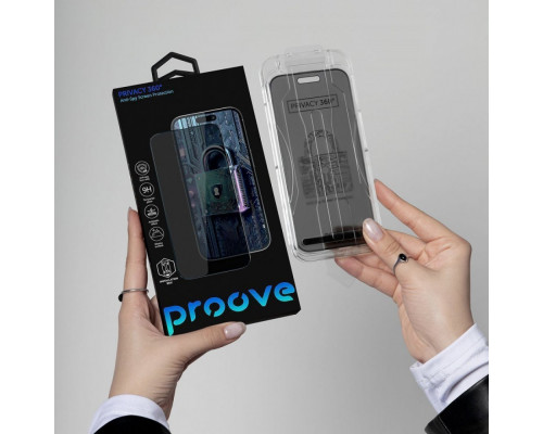 Захисне скло Proove Privacy 360 Installation Box для iPhone 16 Pro/17 (PG360I16P001)