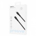 Кабель Proove Rebirth Type-C to Lightning 27W (1m) White/Black (CCRE60002102)