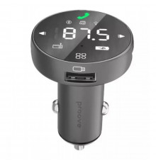 Автомобильное зарядное устройство Proove FM Launcher Sound Sync 30W (PD+QC3.0) Type-C+USB (FMSS30110003)