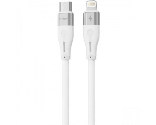 Кабель Proove Soft Silicone Type-C to Lightning 27W (1m) White (CCSO27002102)