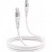 Кабель Proove Soft Silicone Type-C to Lightning 27W (1m) White (CCSO27002102)