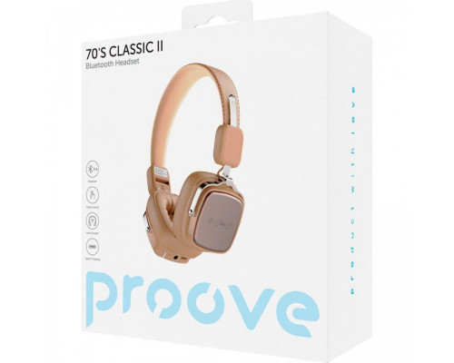 Накладні навушники Proove 70's Classic II Beige (HPCL20010007)