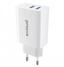 Мережевий зарядний пристрій Proove Rapid 30W 2 USB + USB-C White (WCRP30210002)