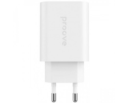 Мережевий зарядний пристрій Proove Rapid 30W 2 USB + USB-C White (WCRP30210002)